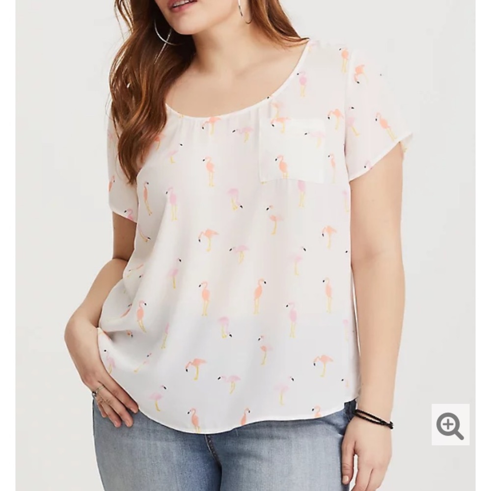 Torrid Flamingo Top